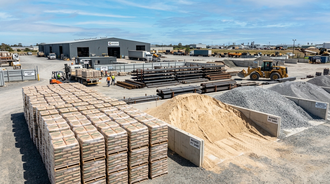 Bulk Construction Materials, Cement and Aggregates